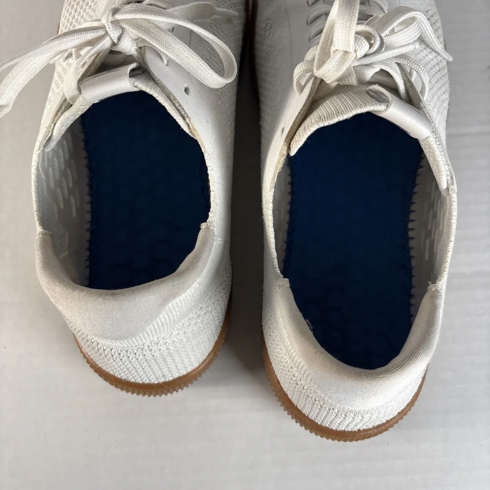 Flux Adapt Trainer Sneakers Mens Size 9 White Knit Comfort Athleisure Training